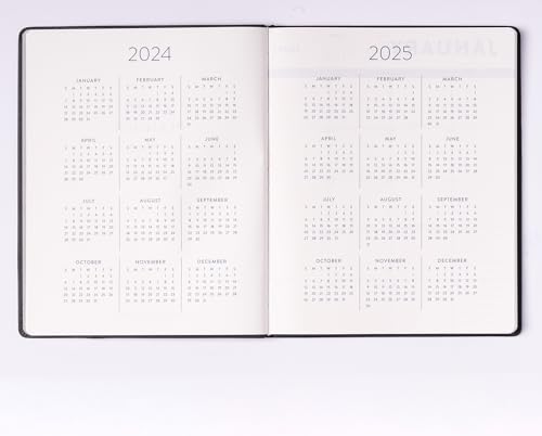 2024 Black Large Bound Planner