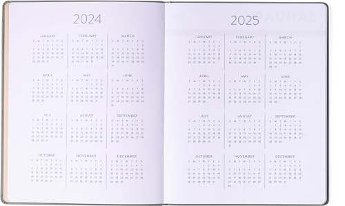 2024 Green Sage Large Bound Planner