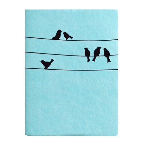 Eccolo Birds On Wire Writing Journal