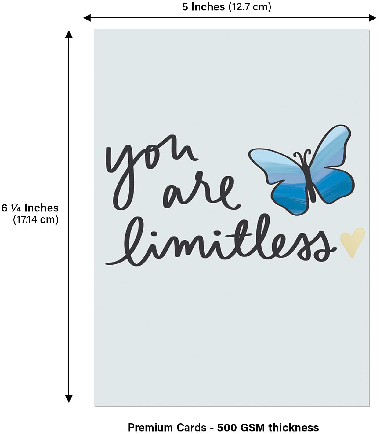 Large 5-x-6.75-inch Inspirational Cards with Wooden Stand