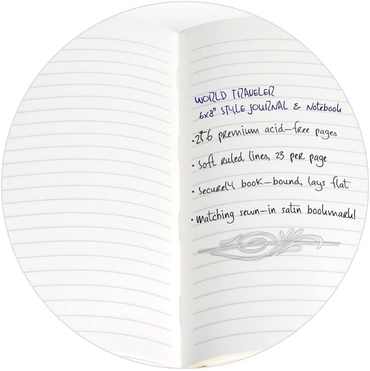 6x8 inches Eccolo Journal