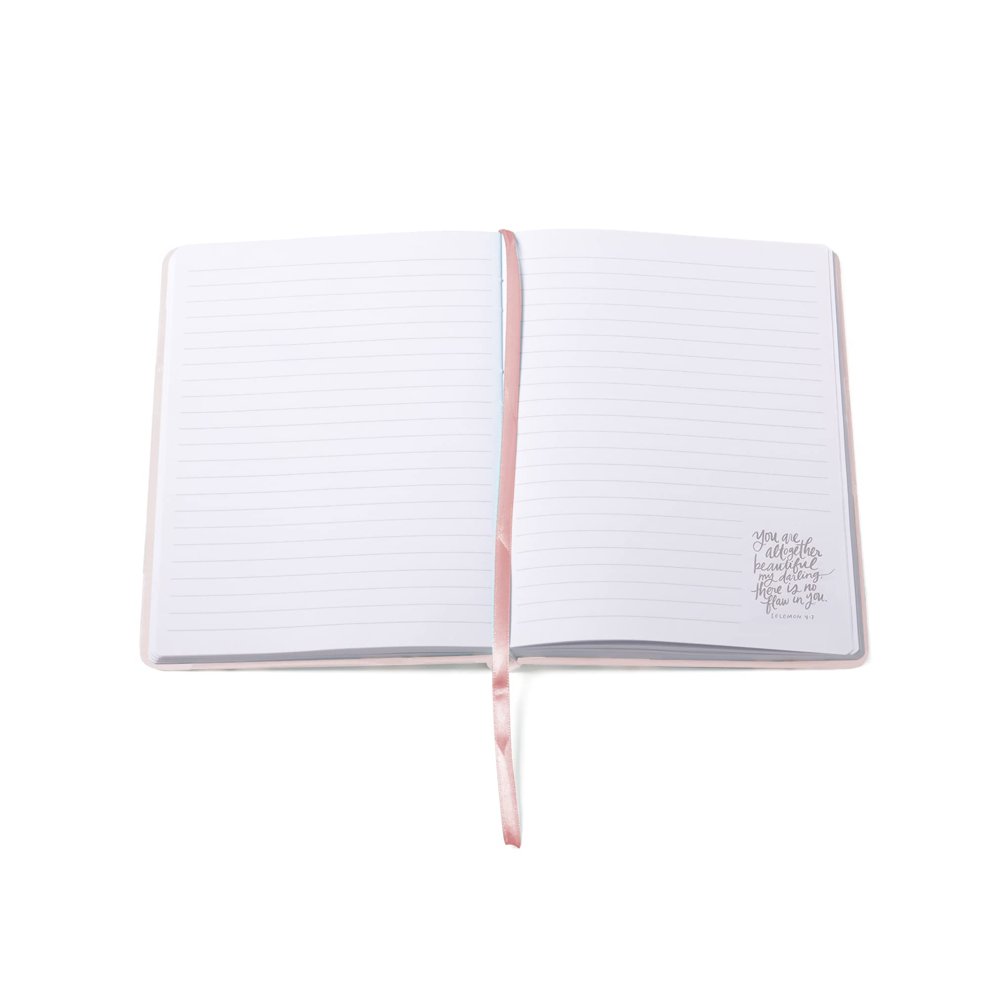 Pink Eccolo Christian Notebook Journal 5.75x8.25 Inches