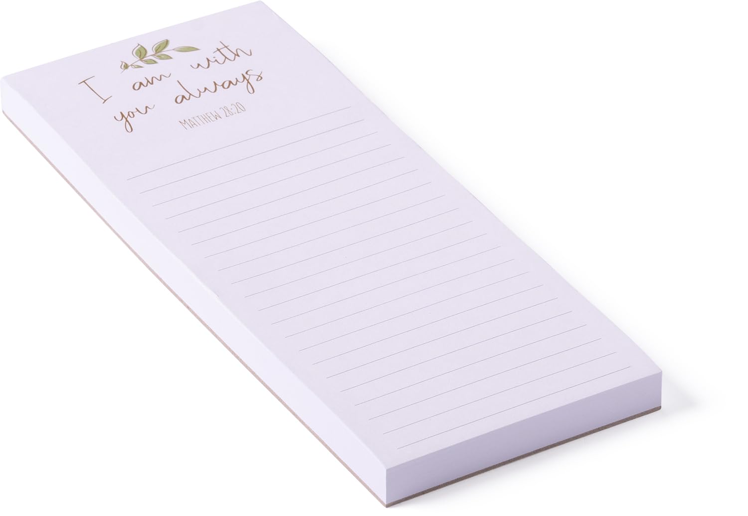 Magnetic Shopping List Pad with Bible Verse
