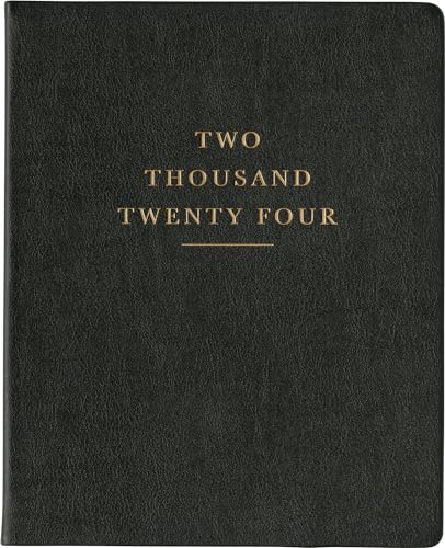 2024 Black Large Bound Planner