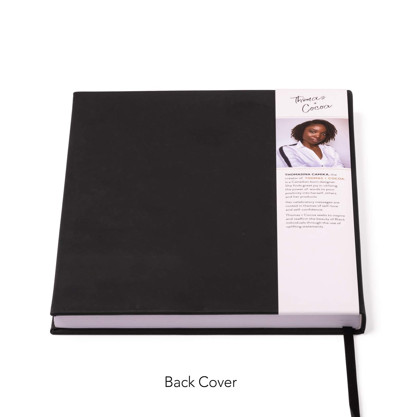 Black Eccolo Journal 8x10 inches