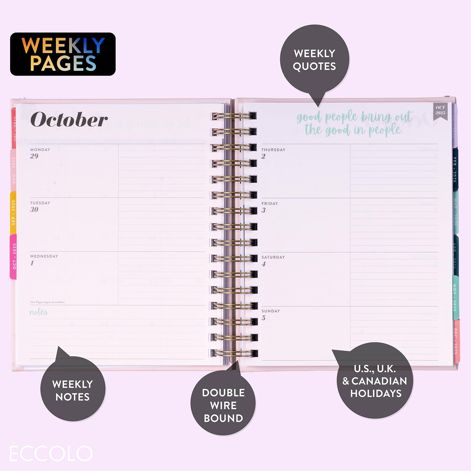 2026 eccolo 2025 planner
