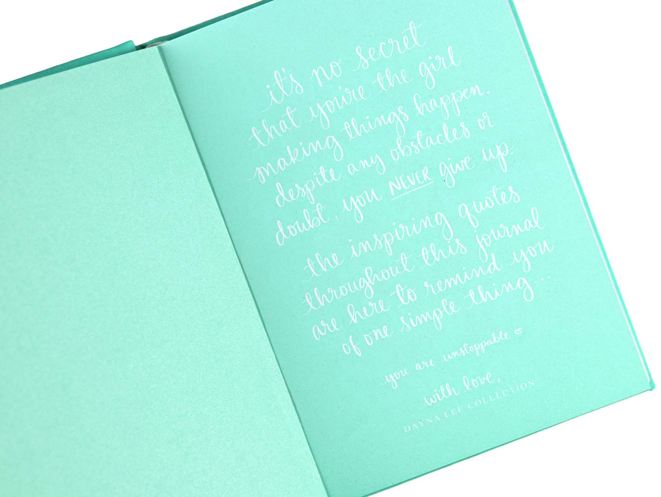 Faux Leather Dayna Lee Collection Journal