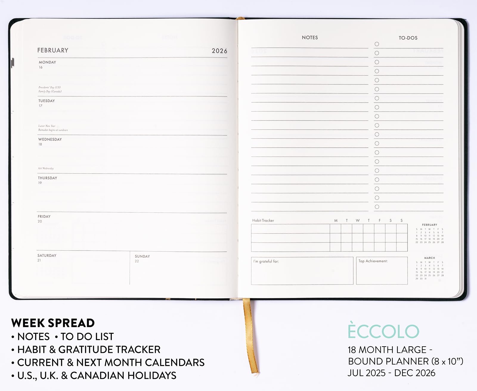 2026 eccolo 2025 planner