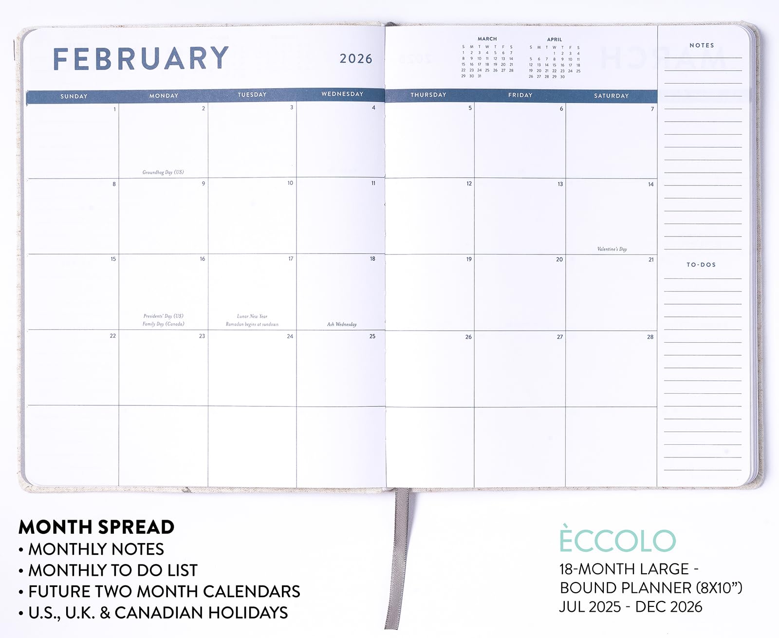 2026 eccolo 2025 planner