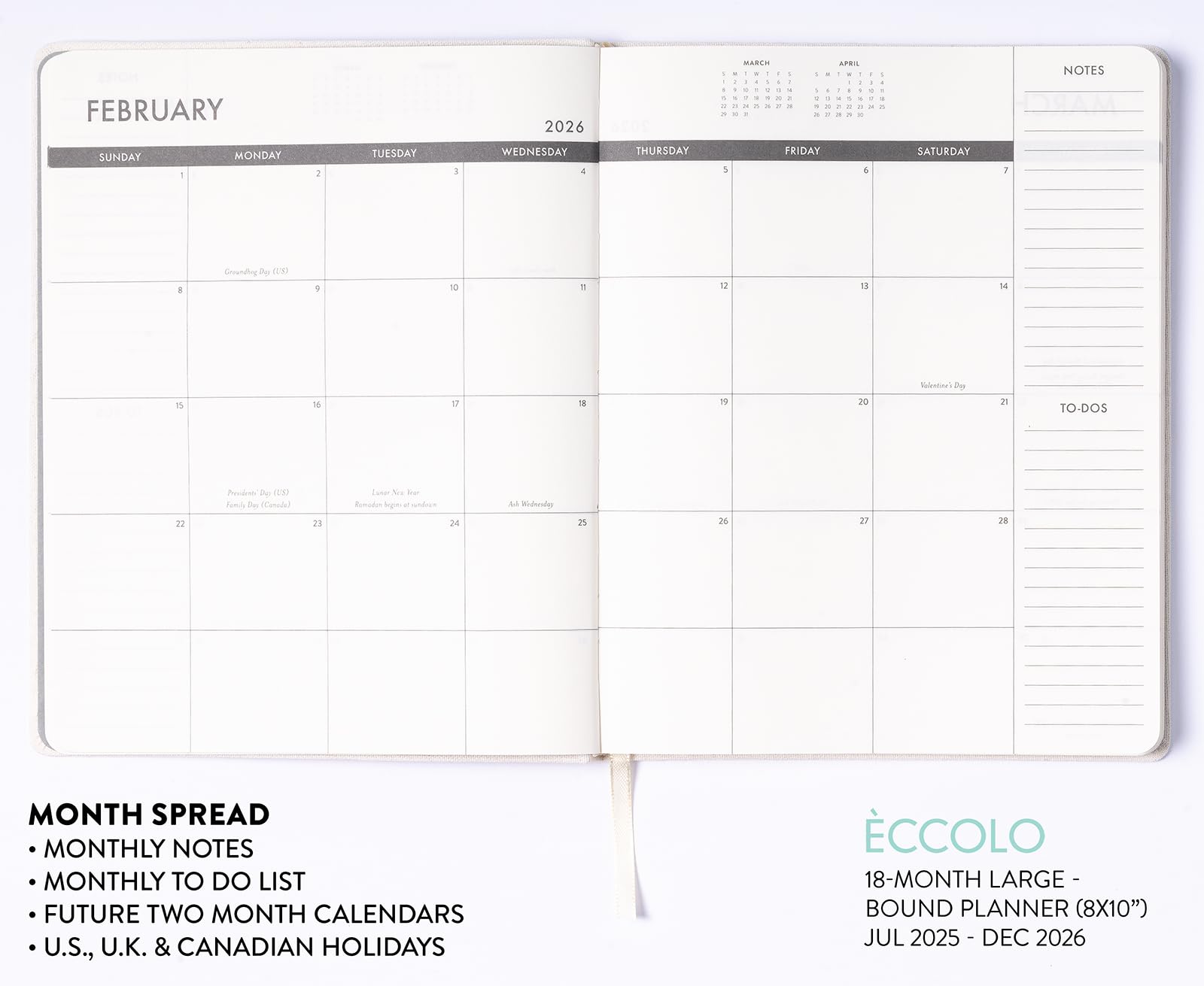 2026 eccolo 2025 planner