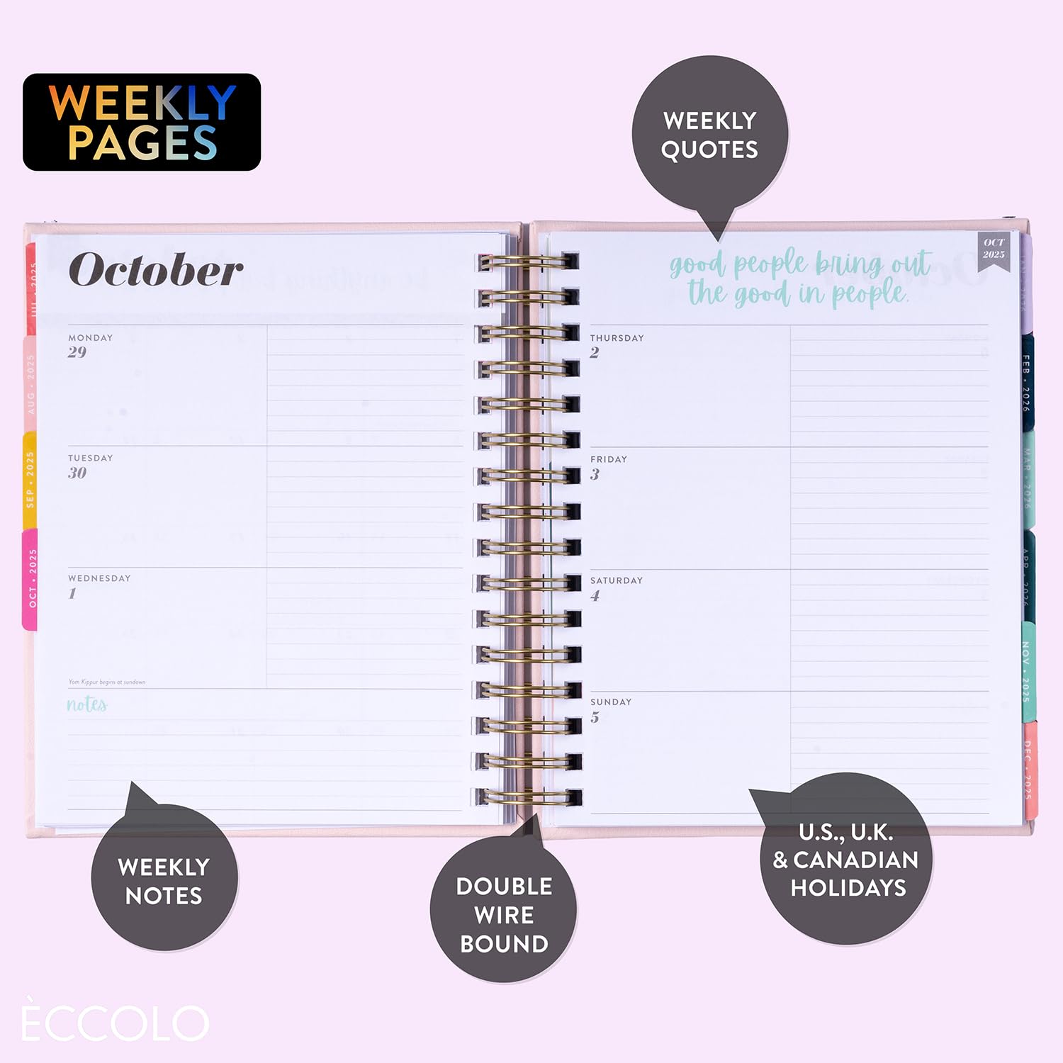 2026 eccolo 2025 planner