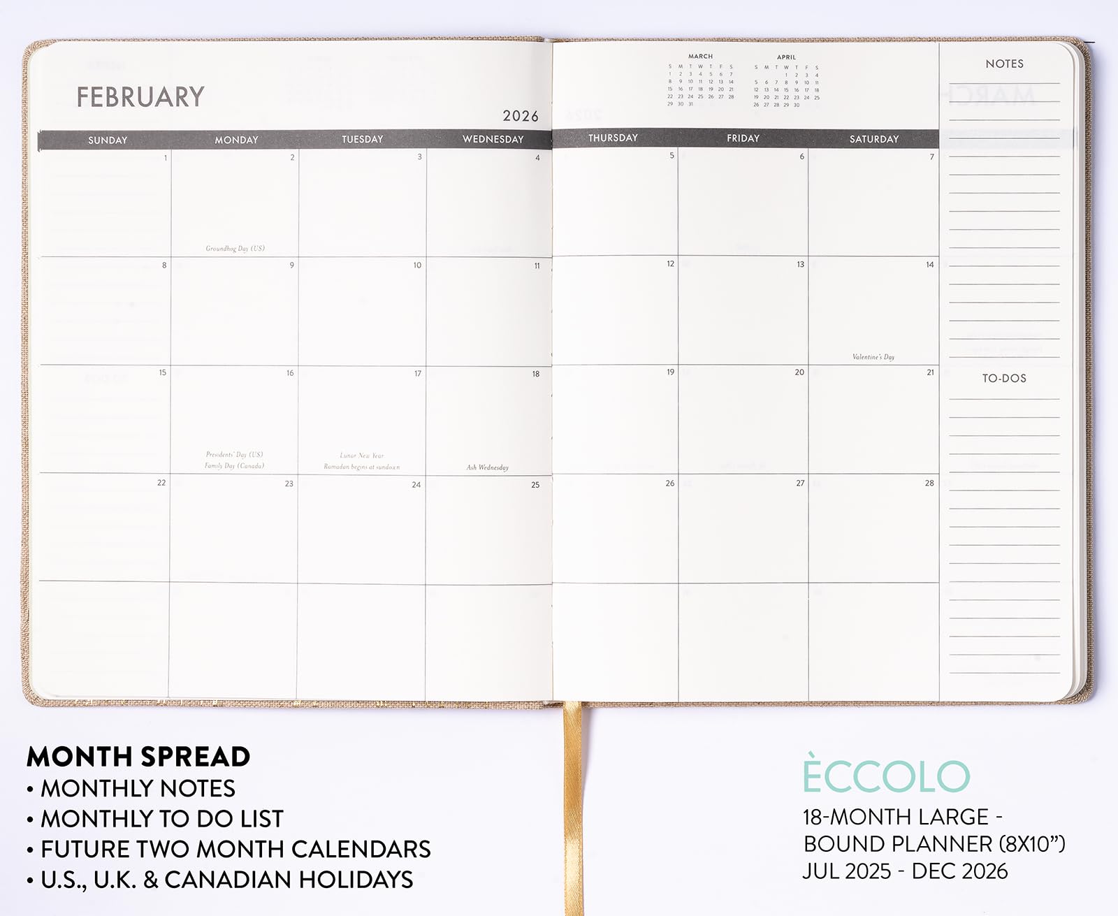 2026 eccolo 2025 planner