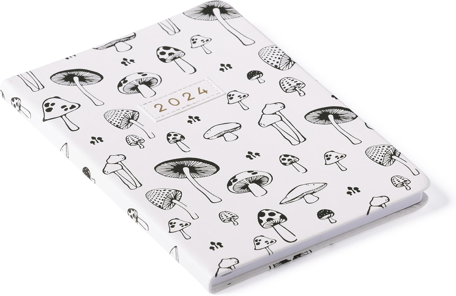2024 Mushroom Sketch 6x8 Bound Planner