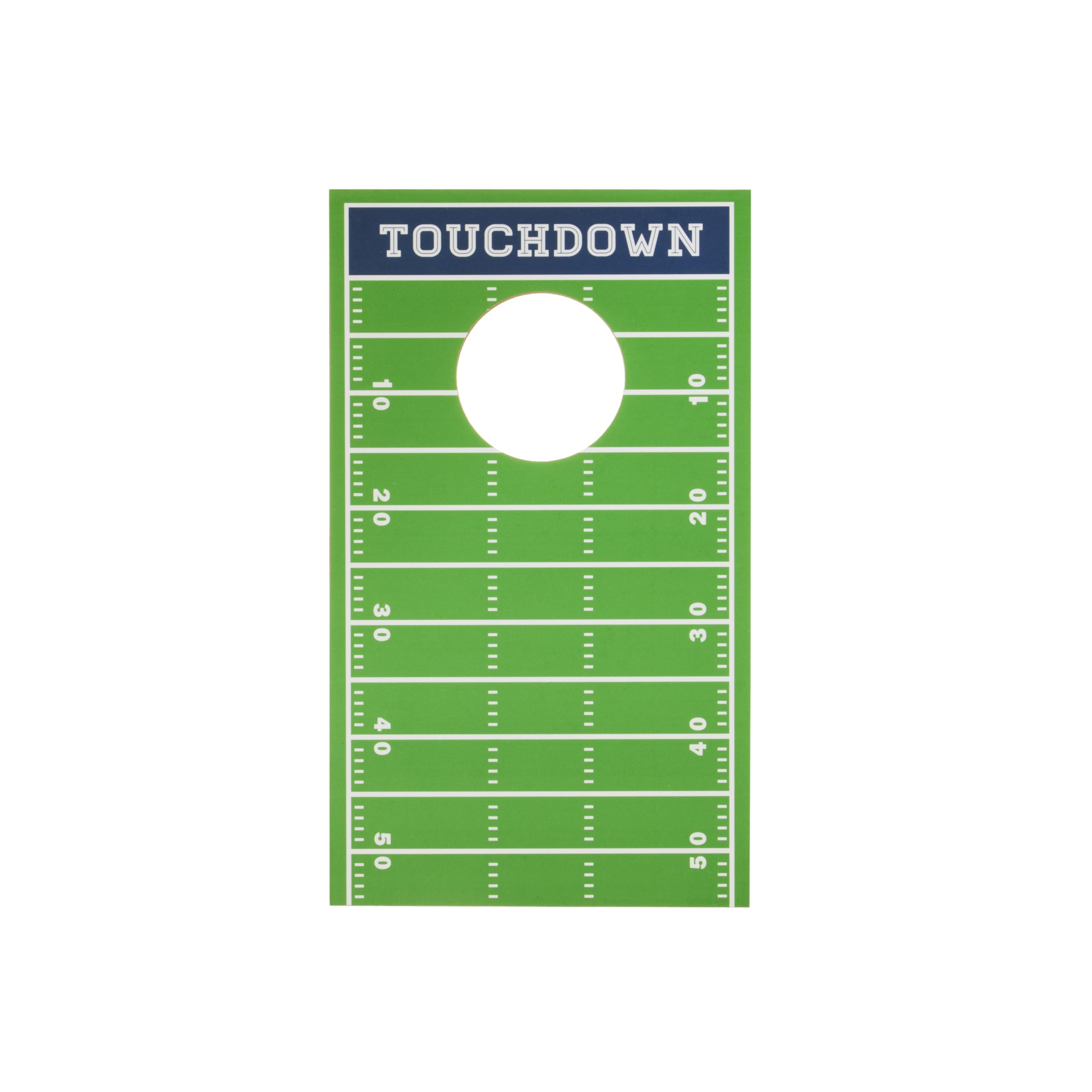 Eccolo Football Touchdown Cornhole Set Overview