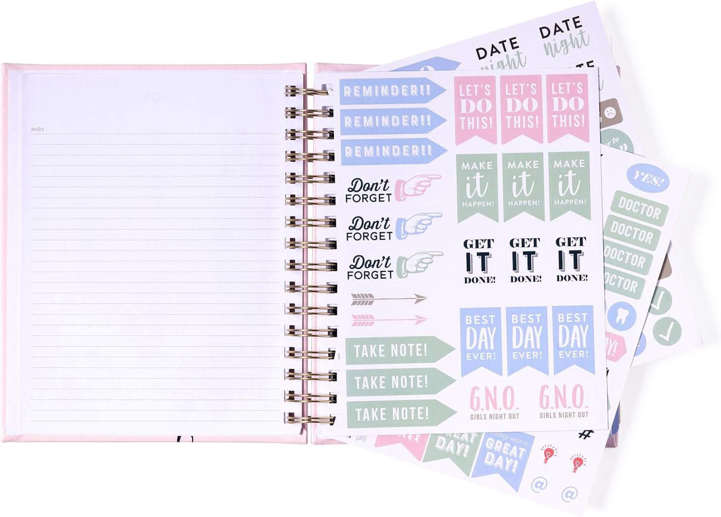 2024 You Are Beautiful Spiral Fun Planner