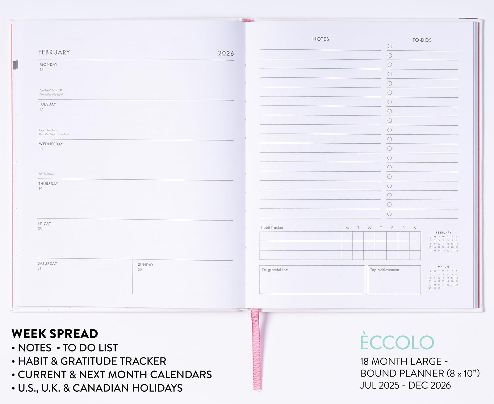 2026 eccolo 2025 planner