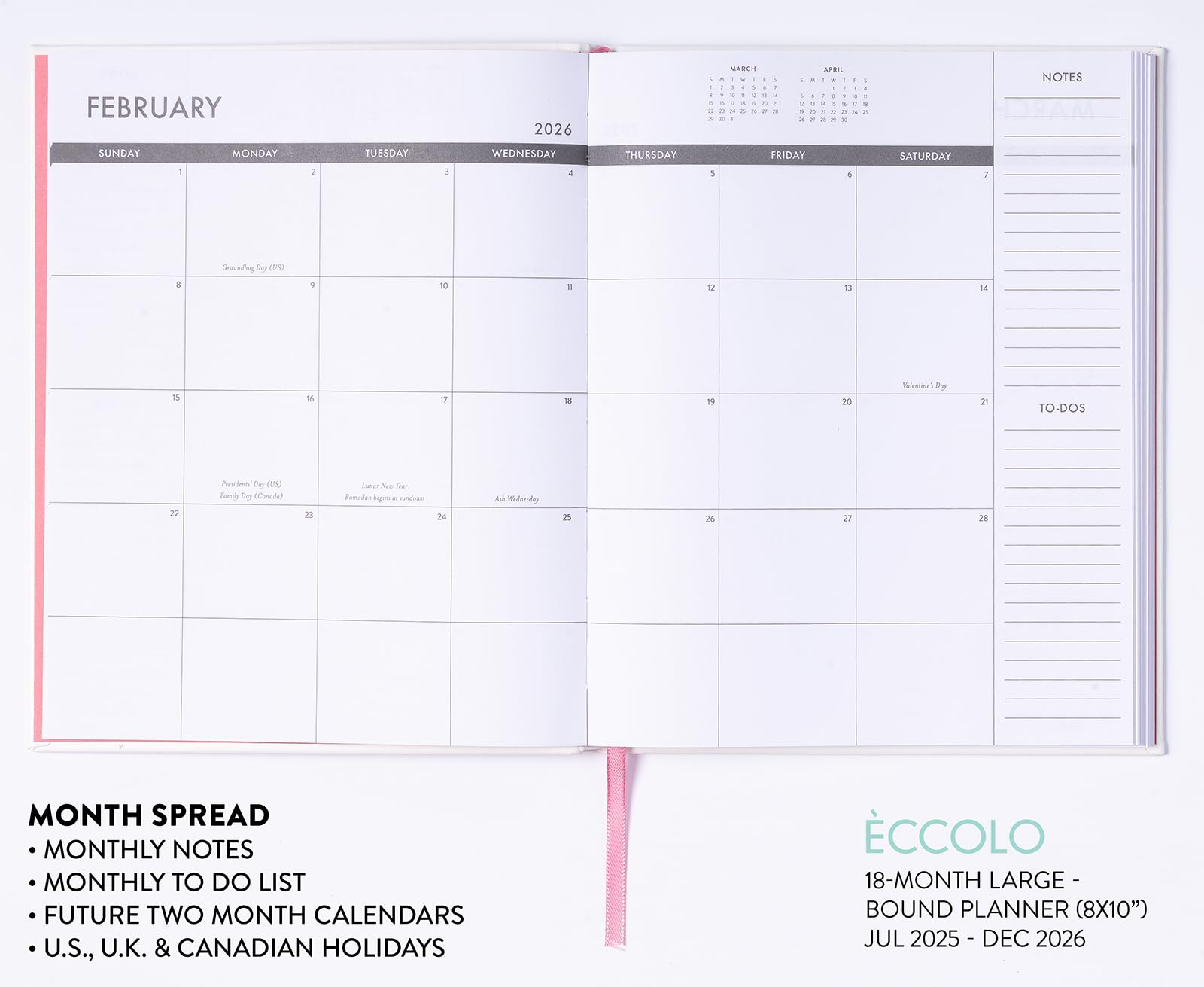 2026 eccolo 2025 planner