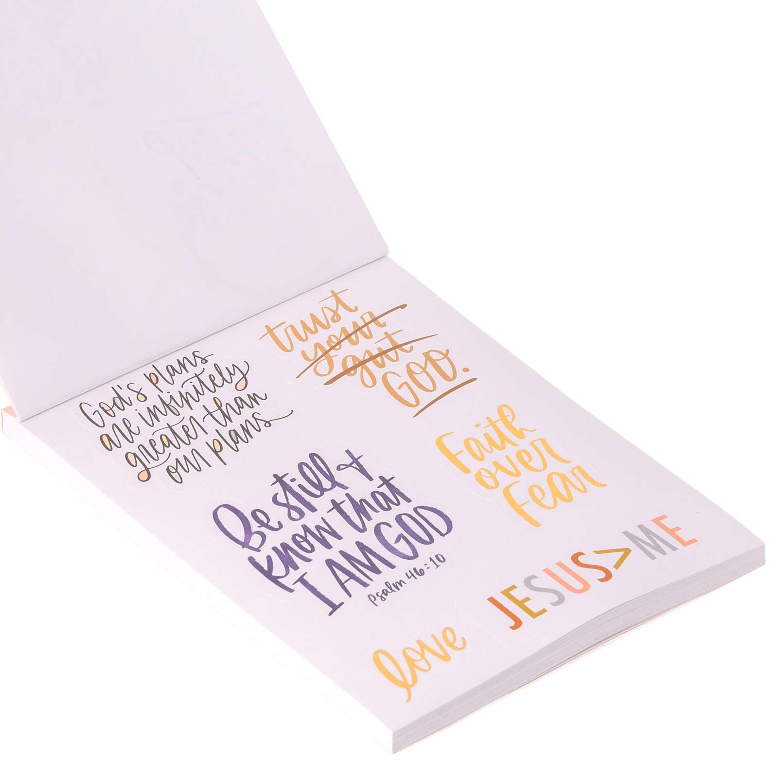 28 Pages of Eccolo Lauren Ibach Bible Quote Stickers