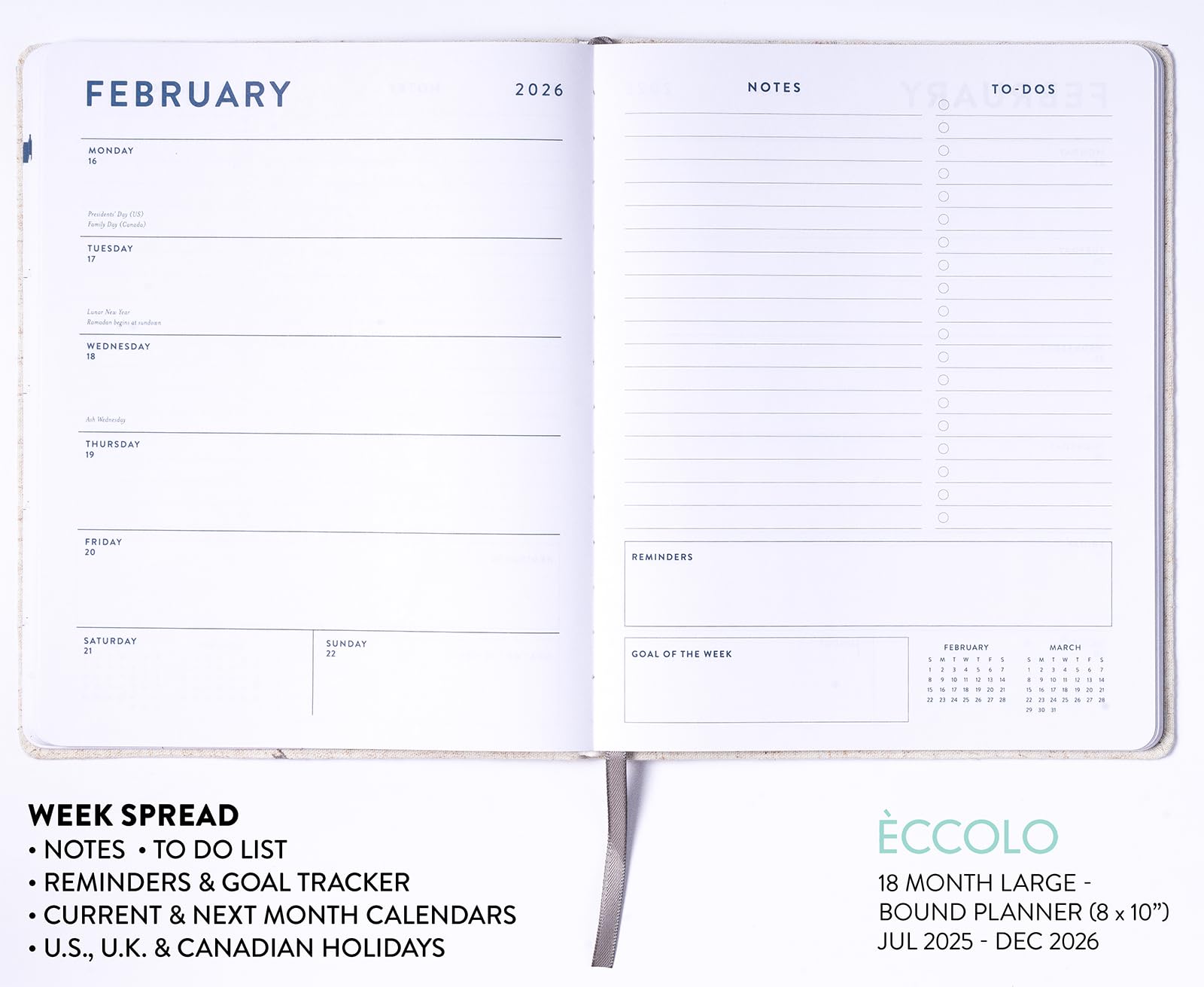 2026 eccolo 2025 planner