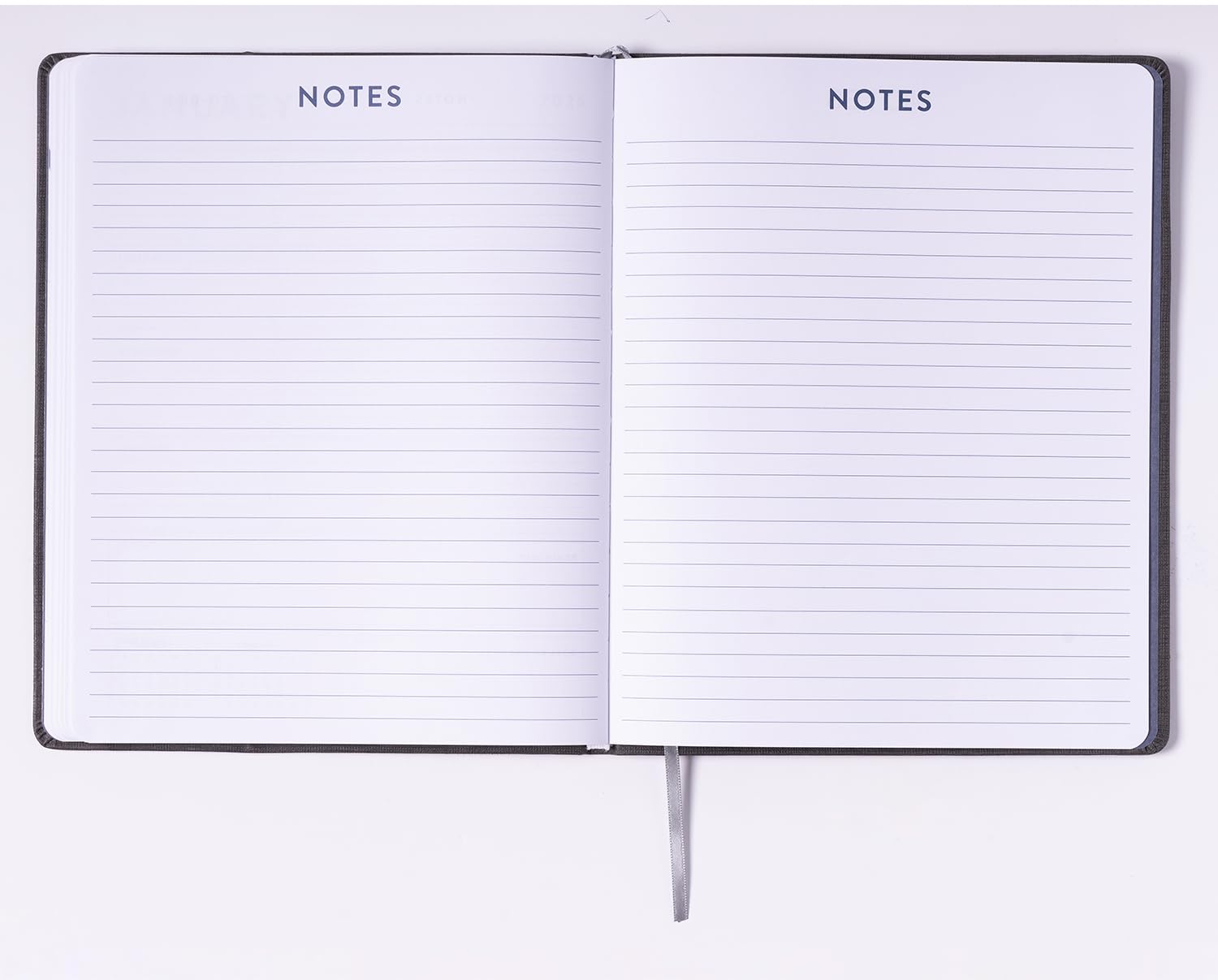 2024 Linen Grey Large Bound Planner