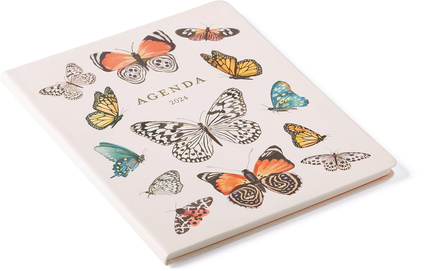 2024 Butterflies Large Bound Planner