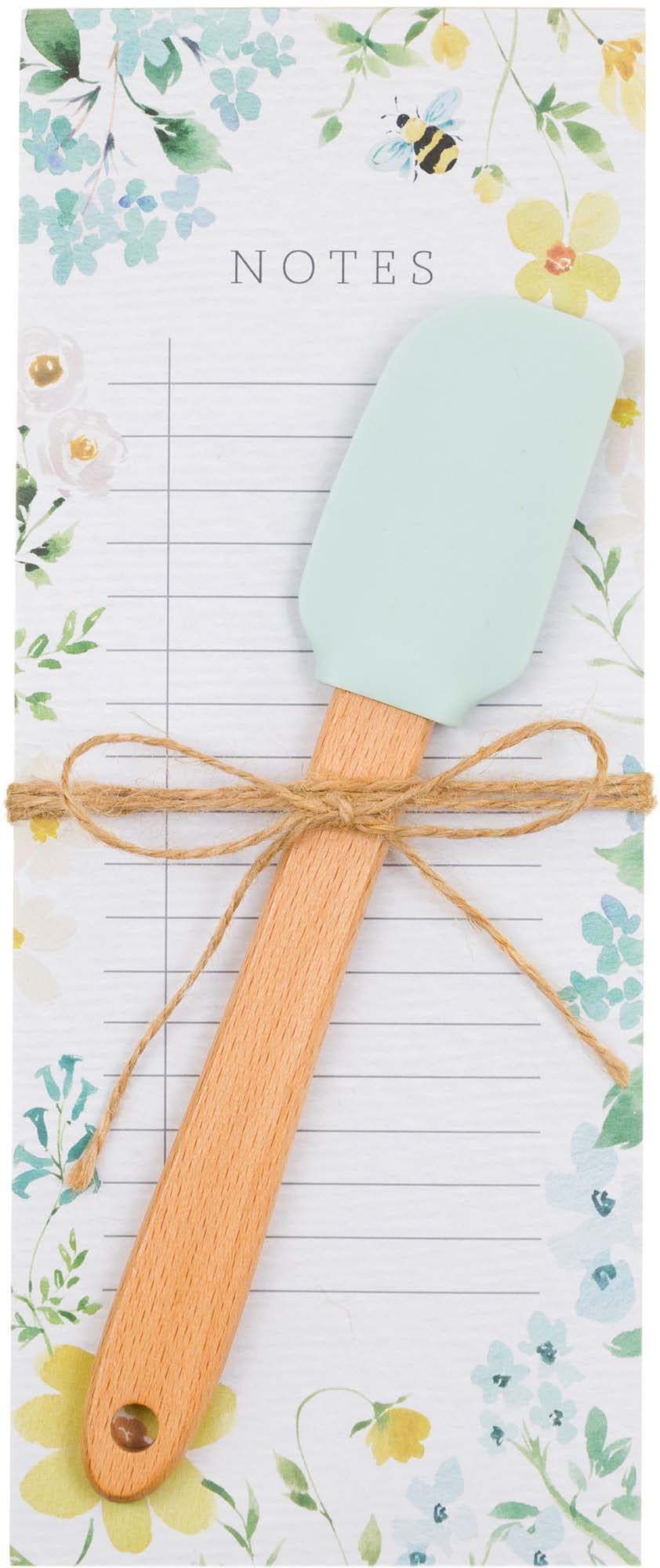 Eccolo Pad with Spatula Gift Set for Shopping Tasks Reminders