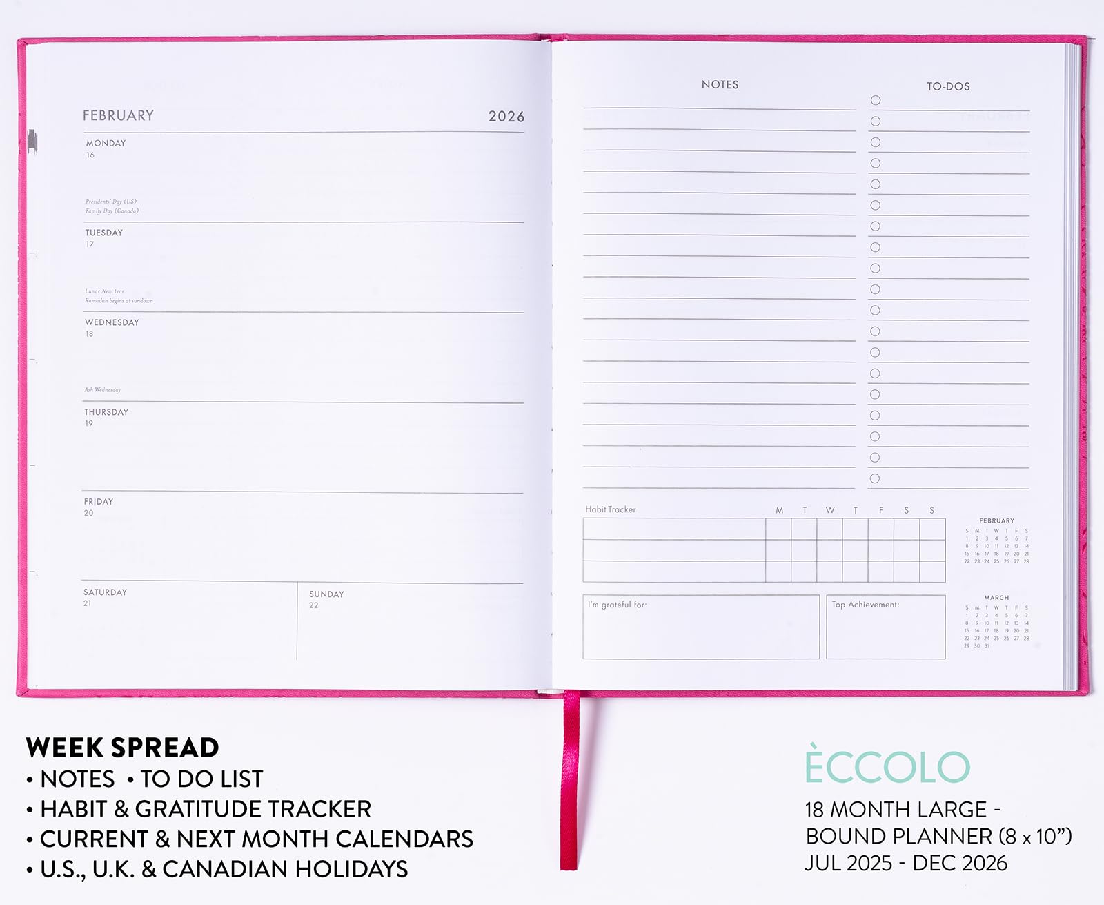 2026 eccolo 2025 planner