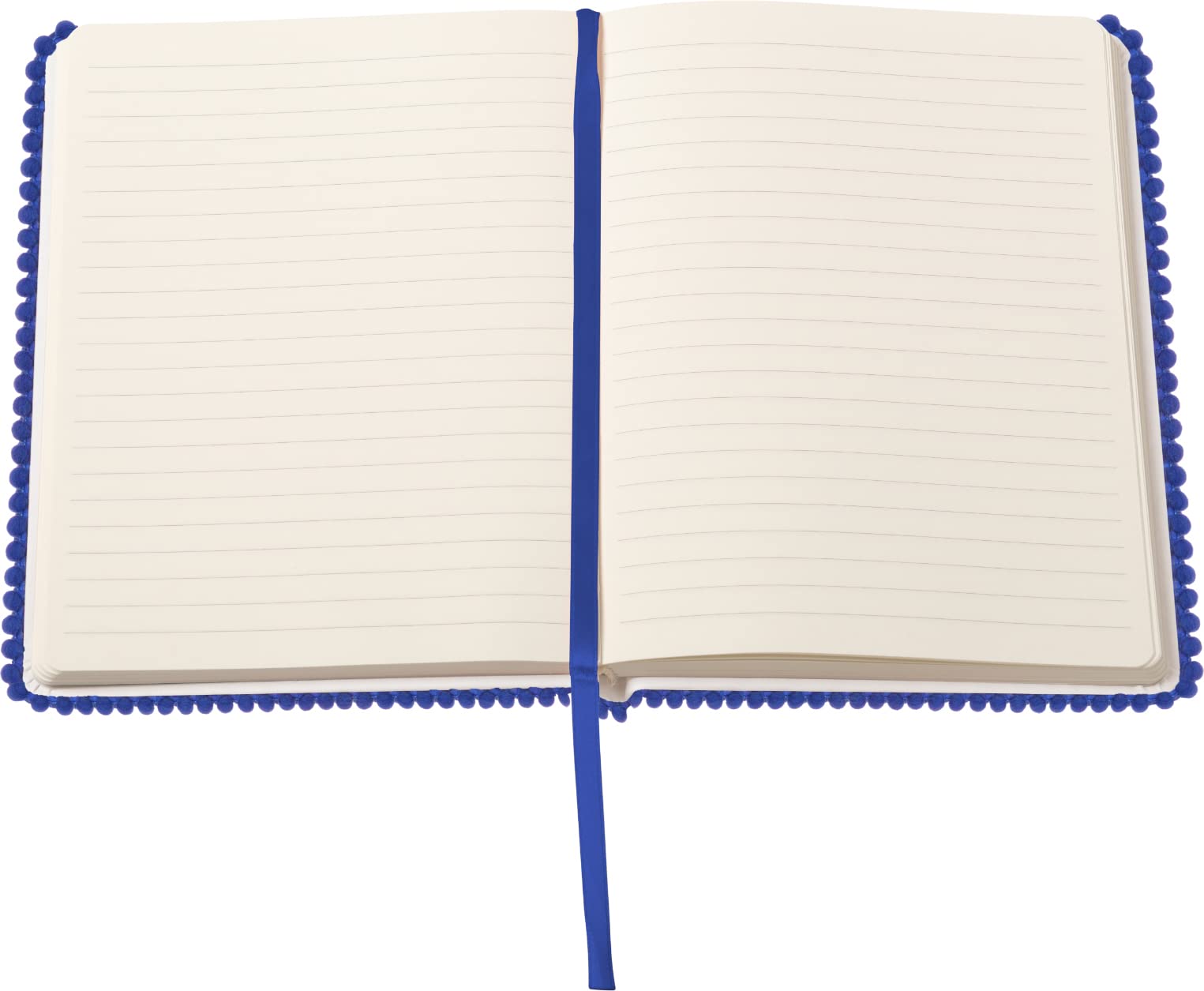 Ribbon Bookmark Lay Flat Notebook