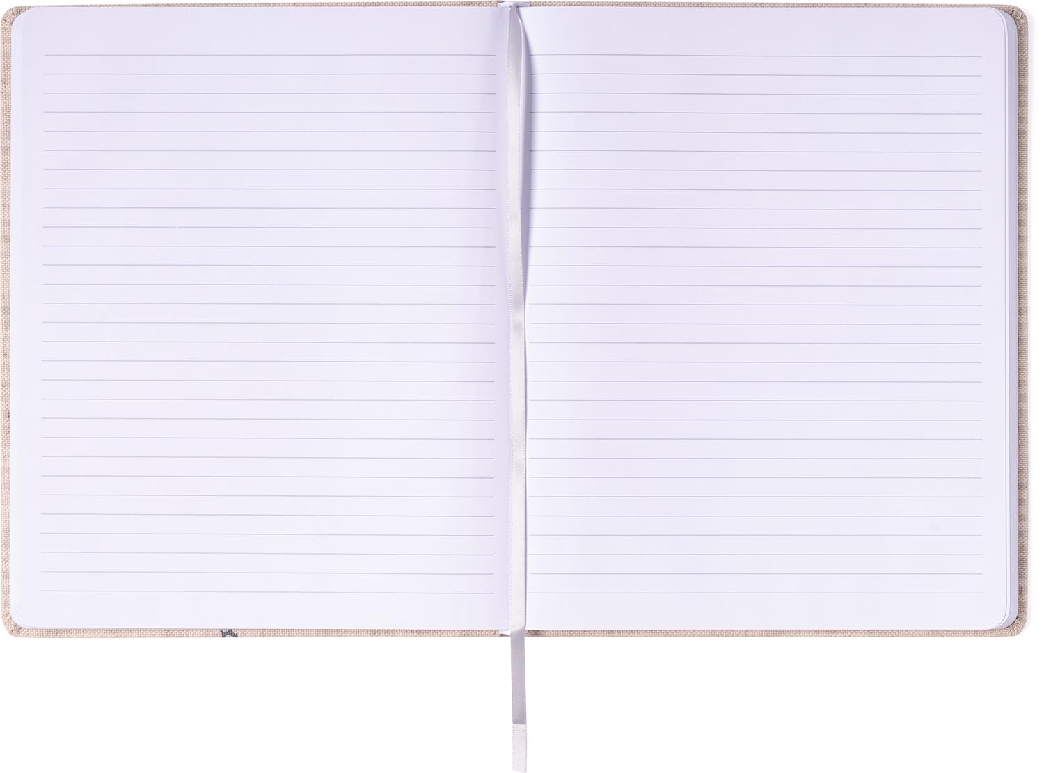 256 Ruled Cream Pages