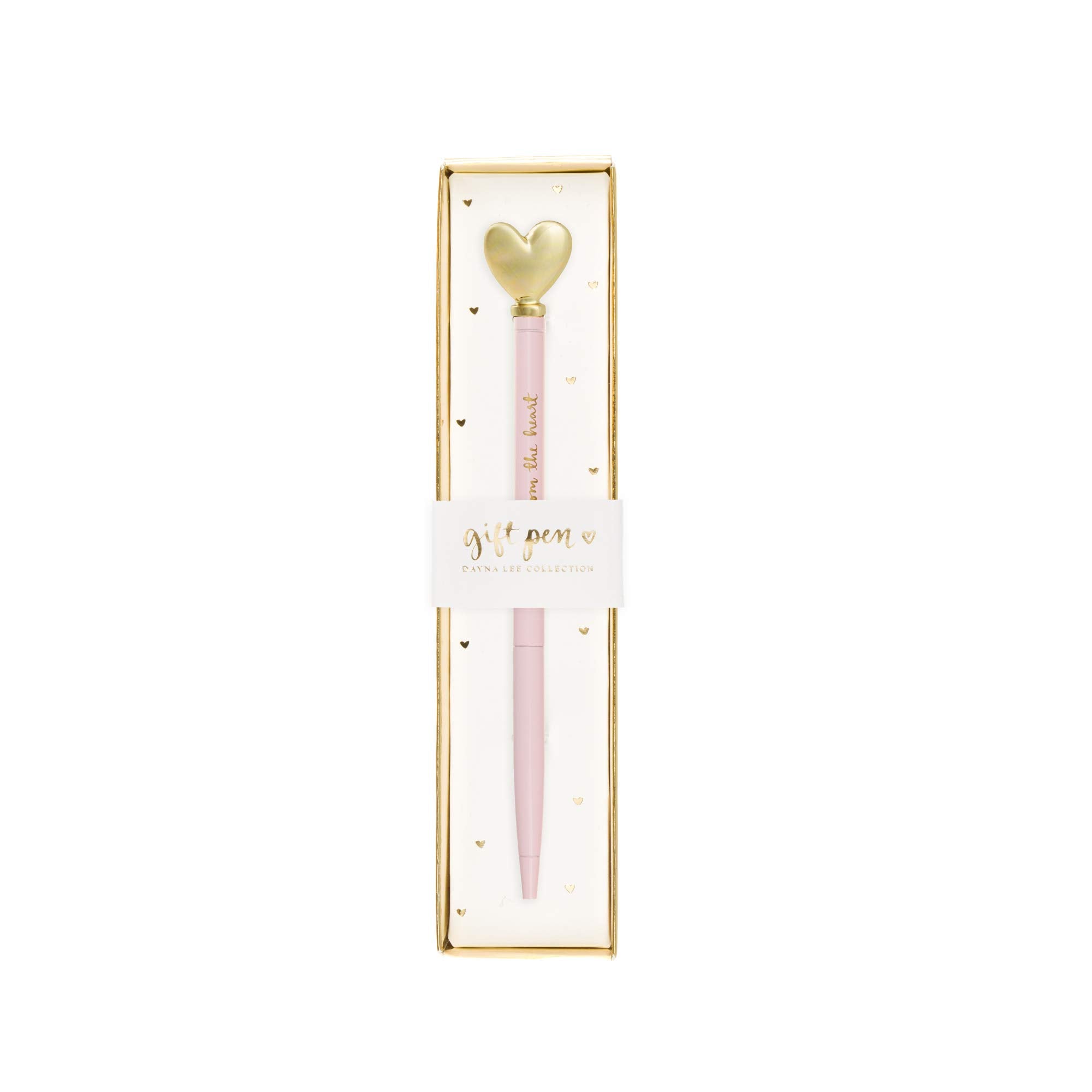 Eccolo World Traveler Dayna Lee Love Pen in Gold Gift Box