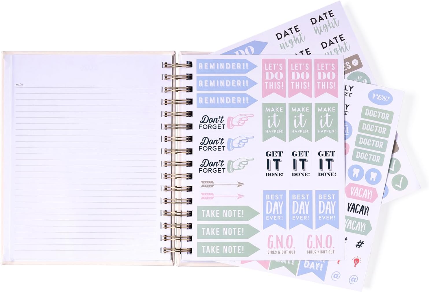 2024 She Got Everything Spiral Fun Planner
