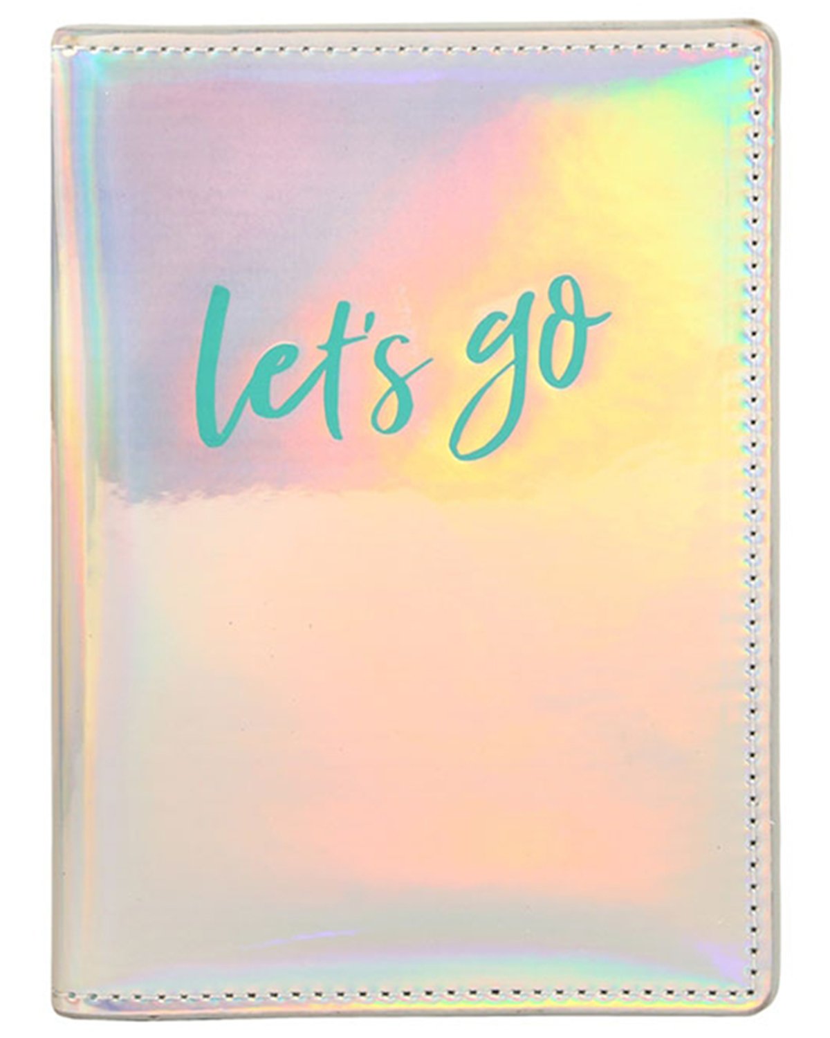 Eccolo Let's Go Iridescent Passport Cover - Main Image