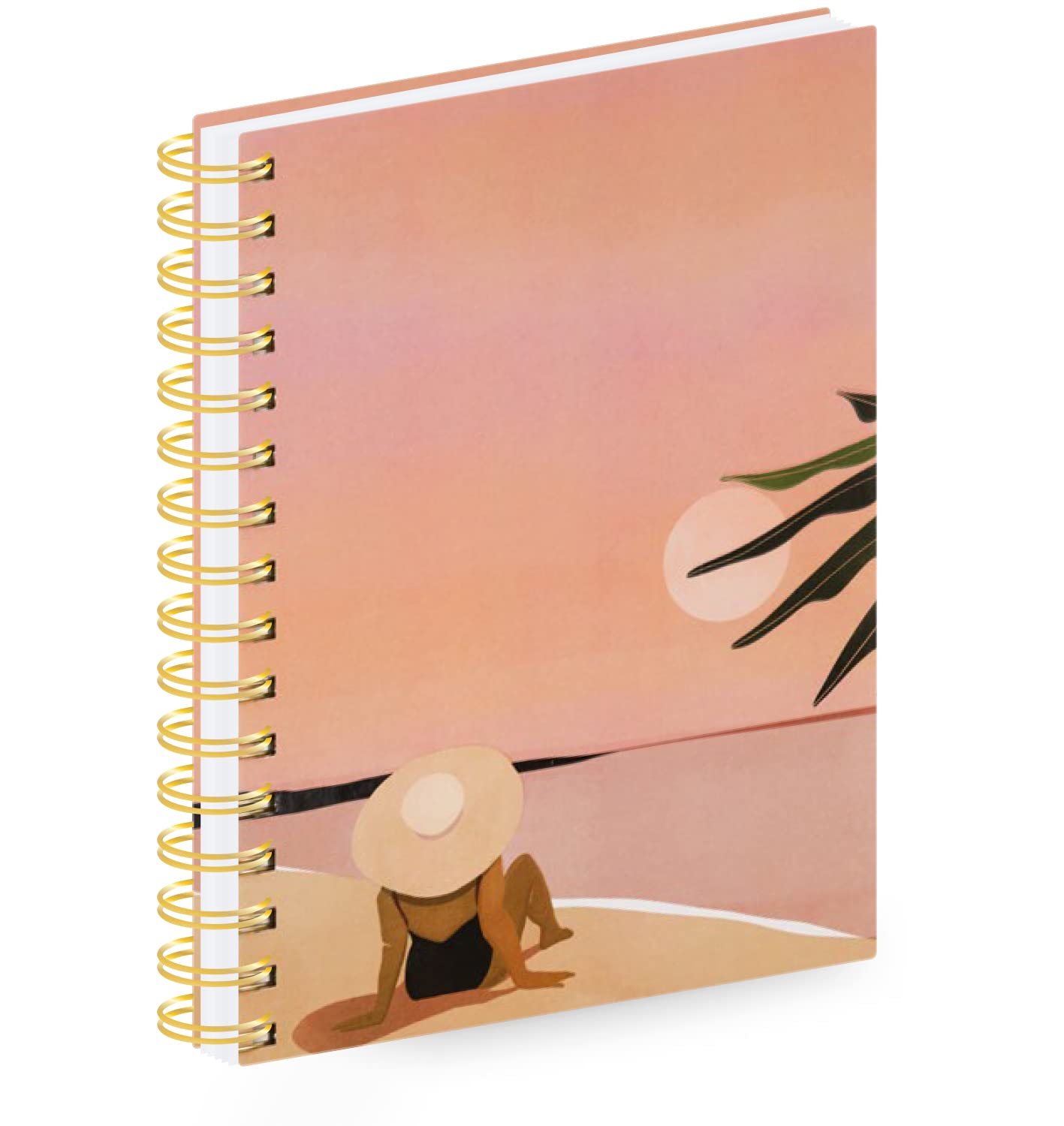 Beach at Sunset Inspirational Journal for Women