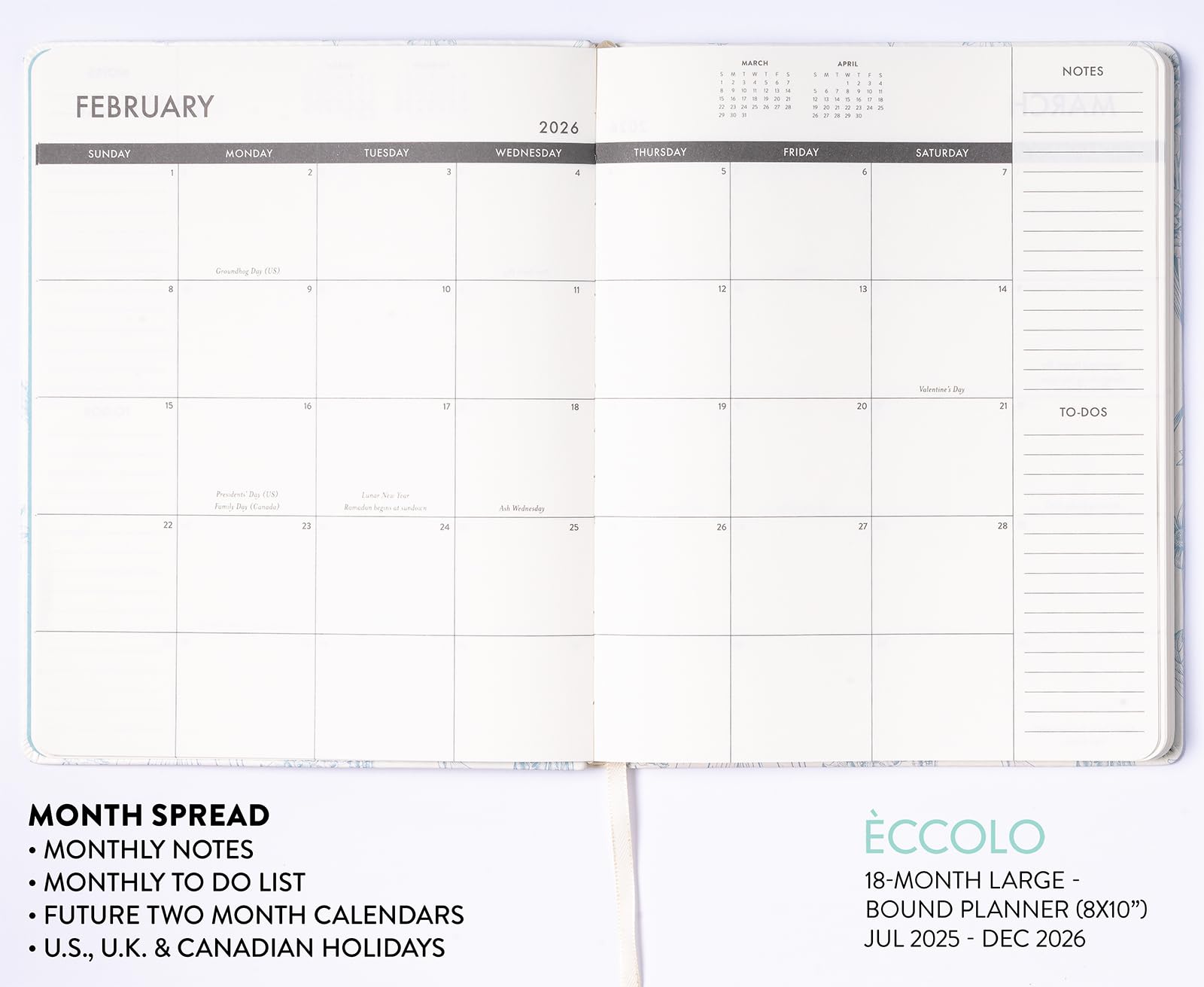 2026 eccolo 2025 planner