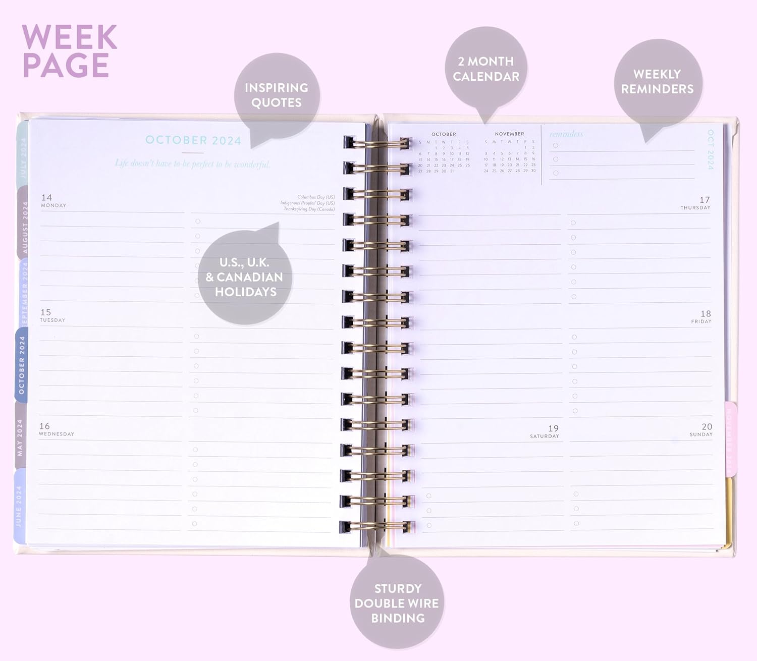 2024 She Got Everything Spiral Fun Planner