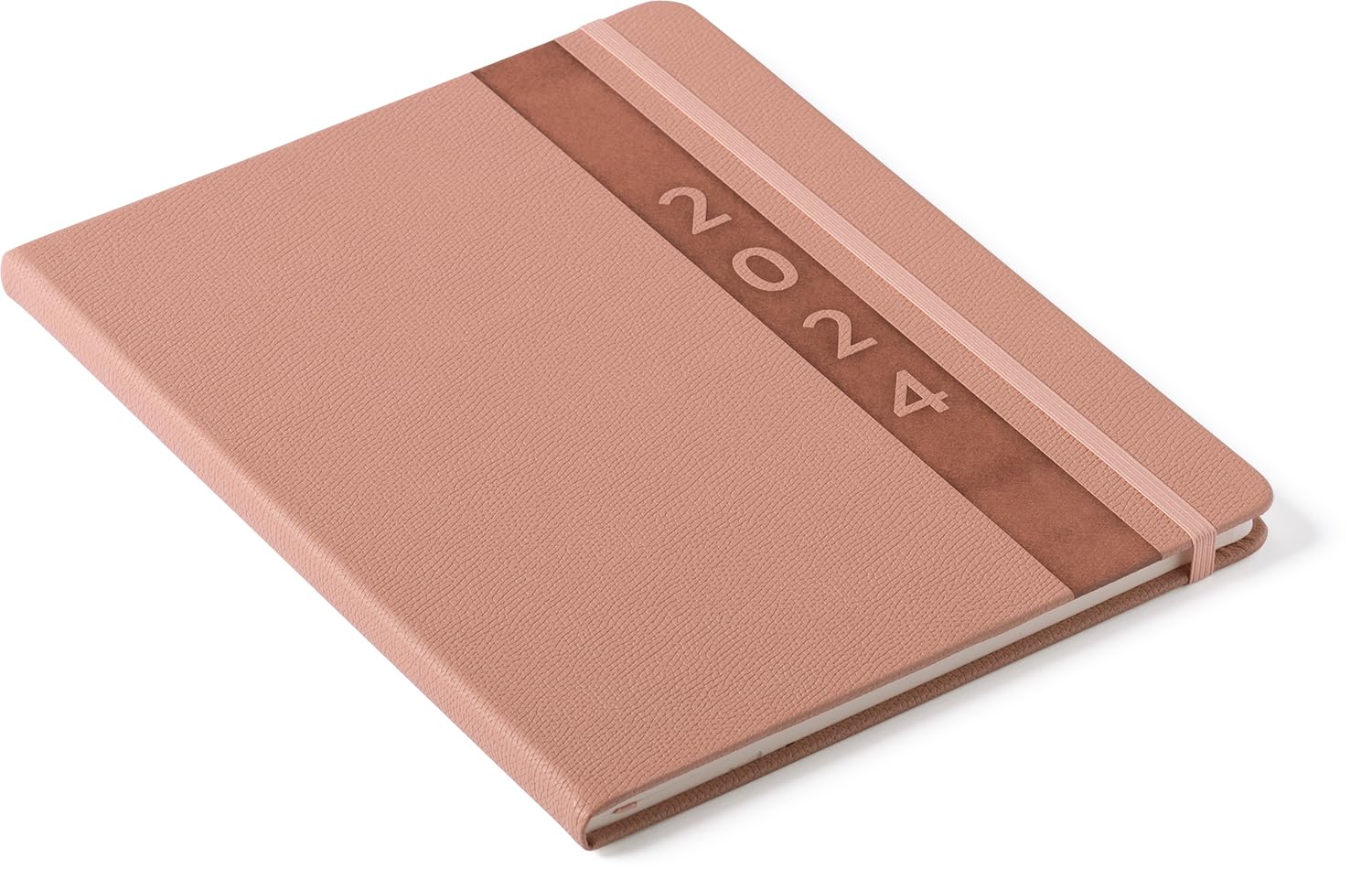 2024 Light Pink Large Bound Planner