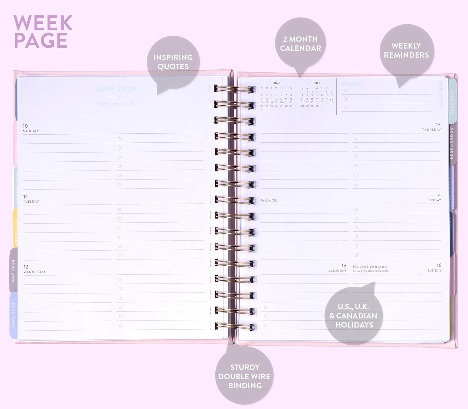 2024 This Year Spiral Fun Planner
