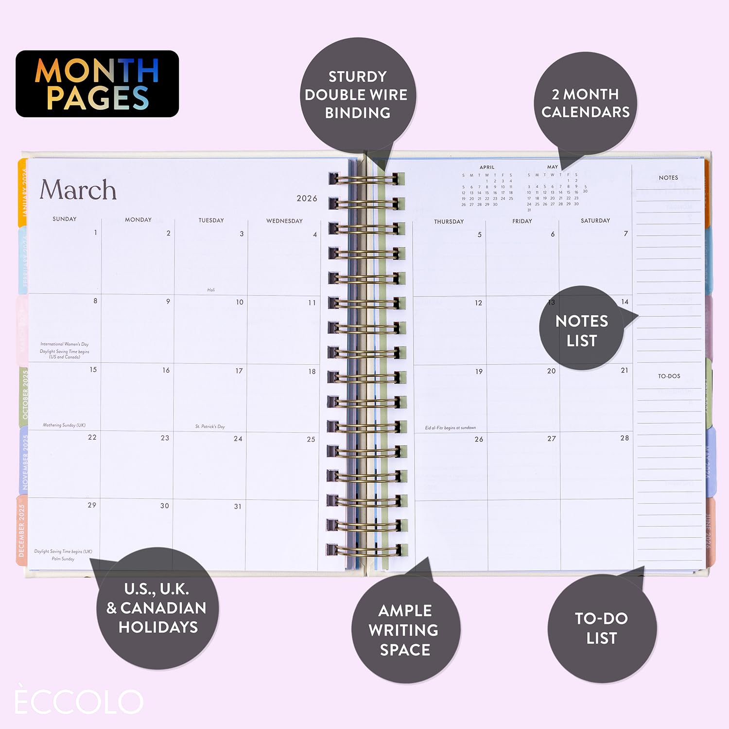 2026 eccolo 2025 planner