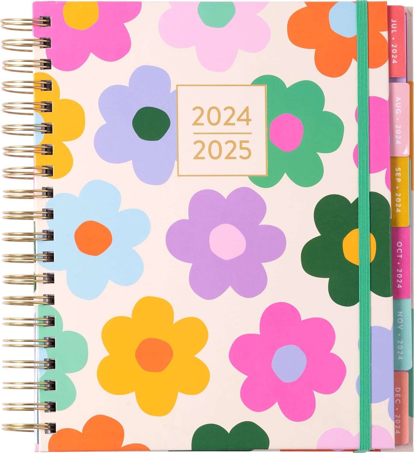 Eccolo 20242025 Plump Flower Large Spiral Planner