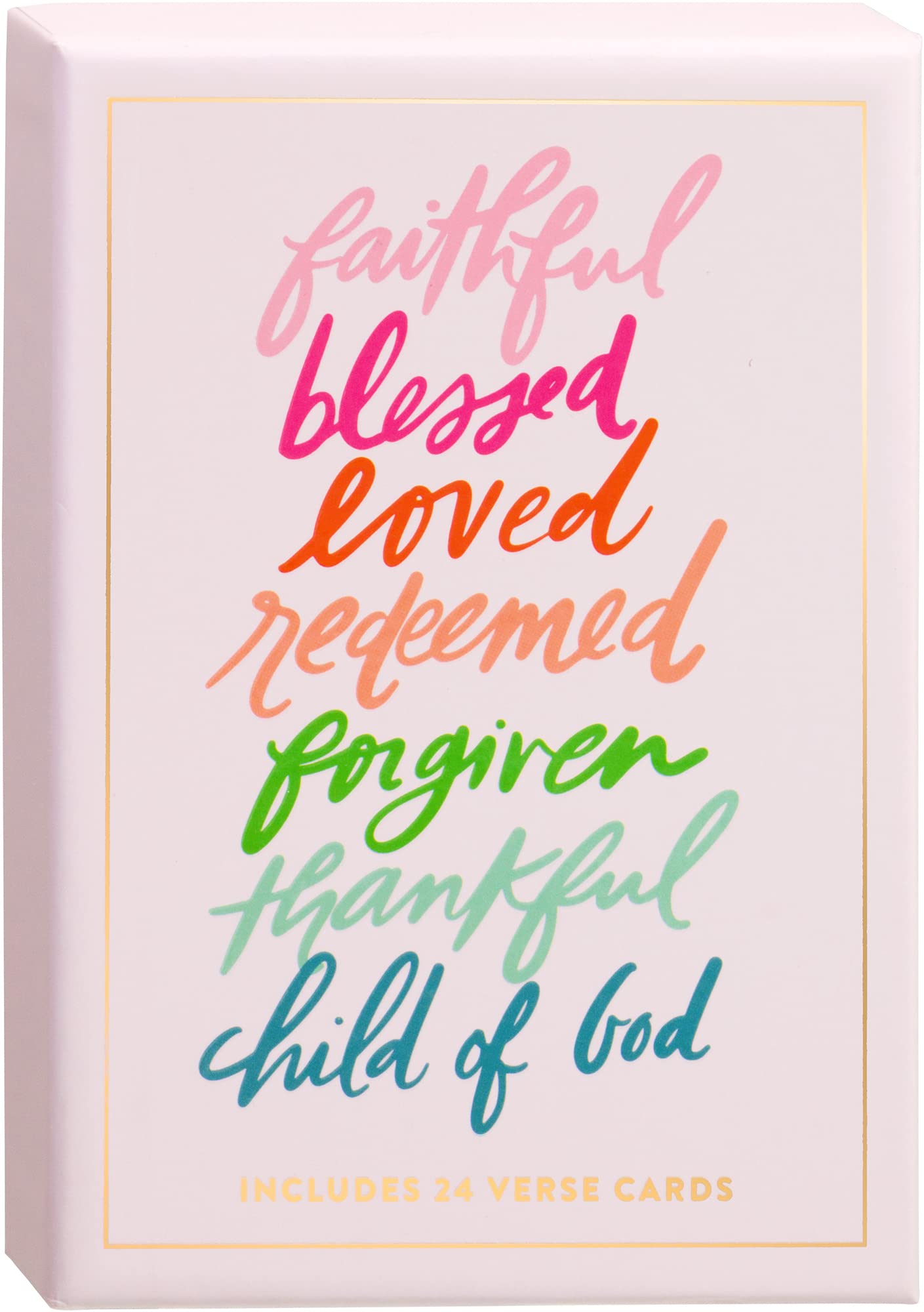 Eccolo 24 Bible Verse Prayer Cards