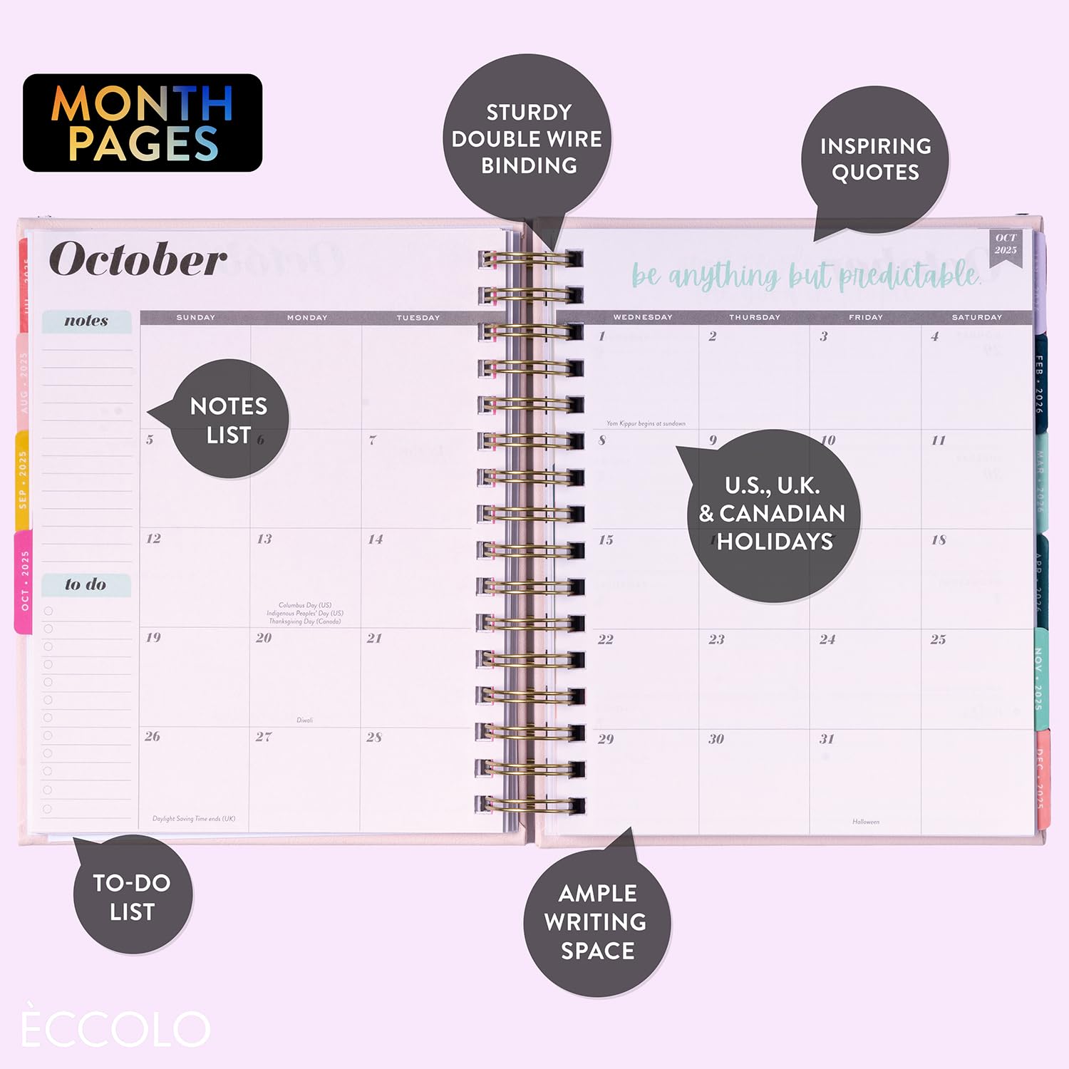 2026 eccolo 2025 planner