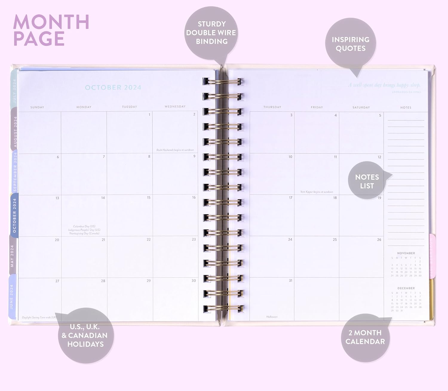 2024 She Got Everything Spiral Fun Planner