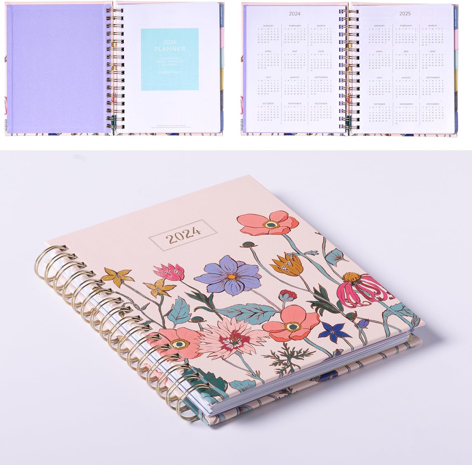 2024 Garden Spiral Fun Planner