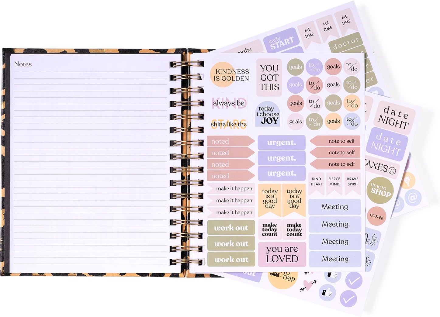 2024 Cheetah Spiral Fun Planner