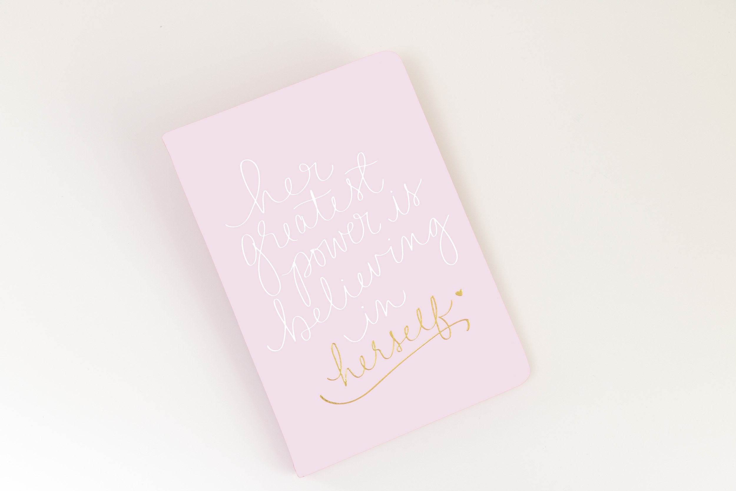 Her Greatest Power 8x6 Notebook with Acid-free Lined Sheets