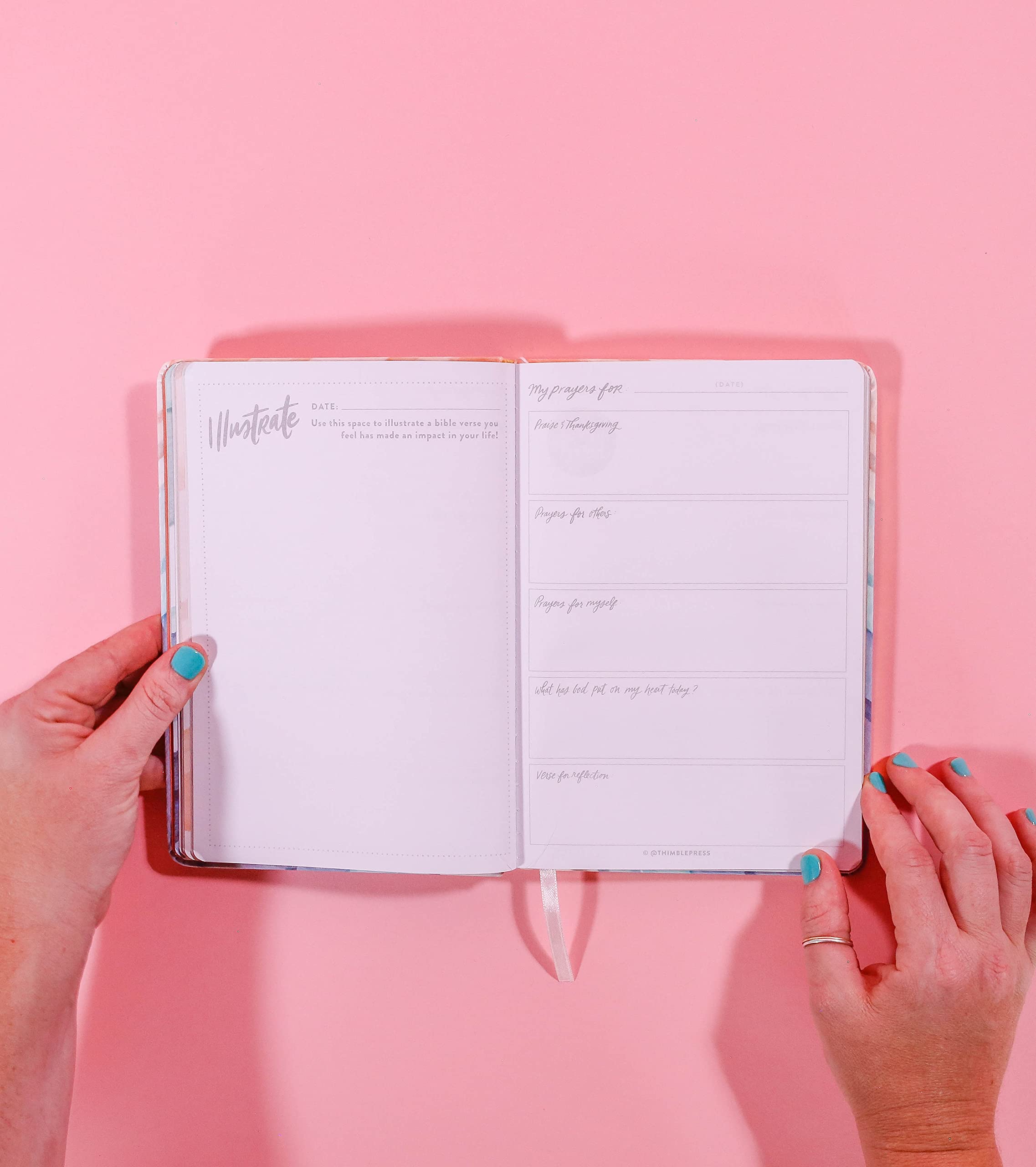 Thimblepress Journal with Prompts