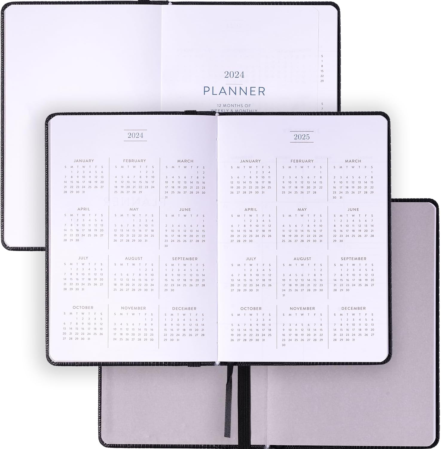 2024 Snakeskin with Pen and Pouch 6x8 Bound Planner