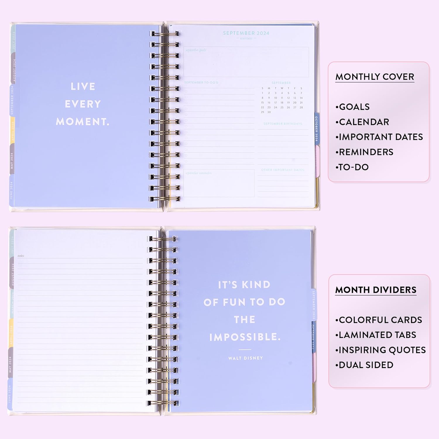 2024 This Year Spiral Fun Planner