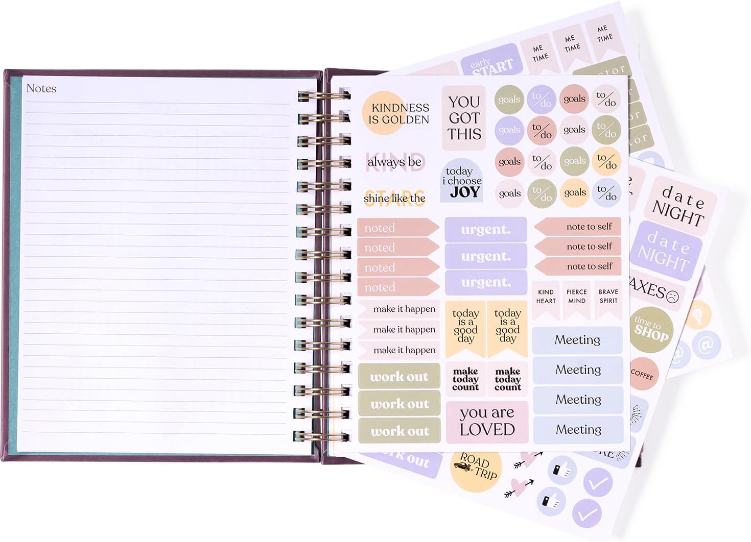 2024 Butterfly Spiral Fun Planner