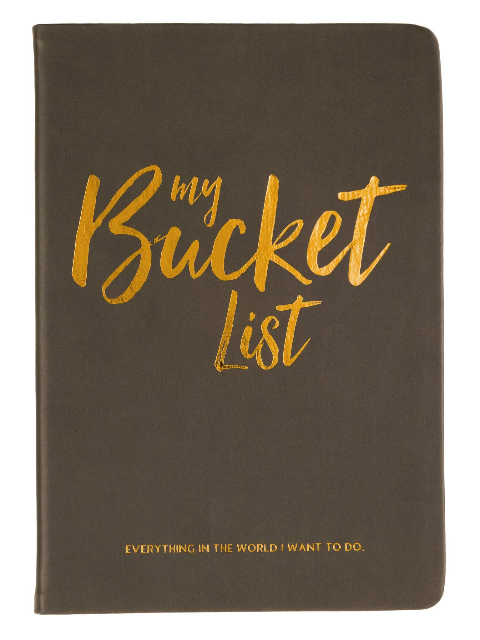 Eccolo Guided Bucket List Journal Cover